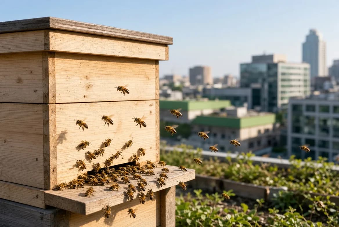 Urban Beekeepers Help Double Local Honeybee Populations in Three Years